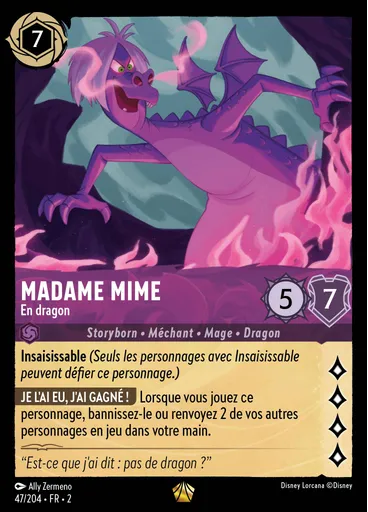 Madam Mim - Purple Dragon