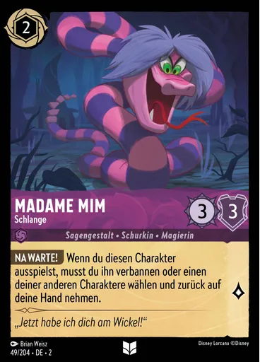 Madam Mim - Snake