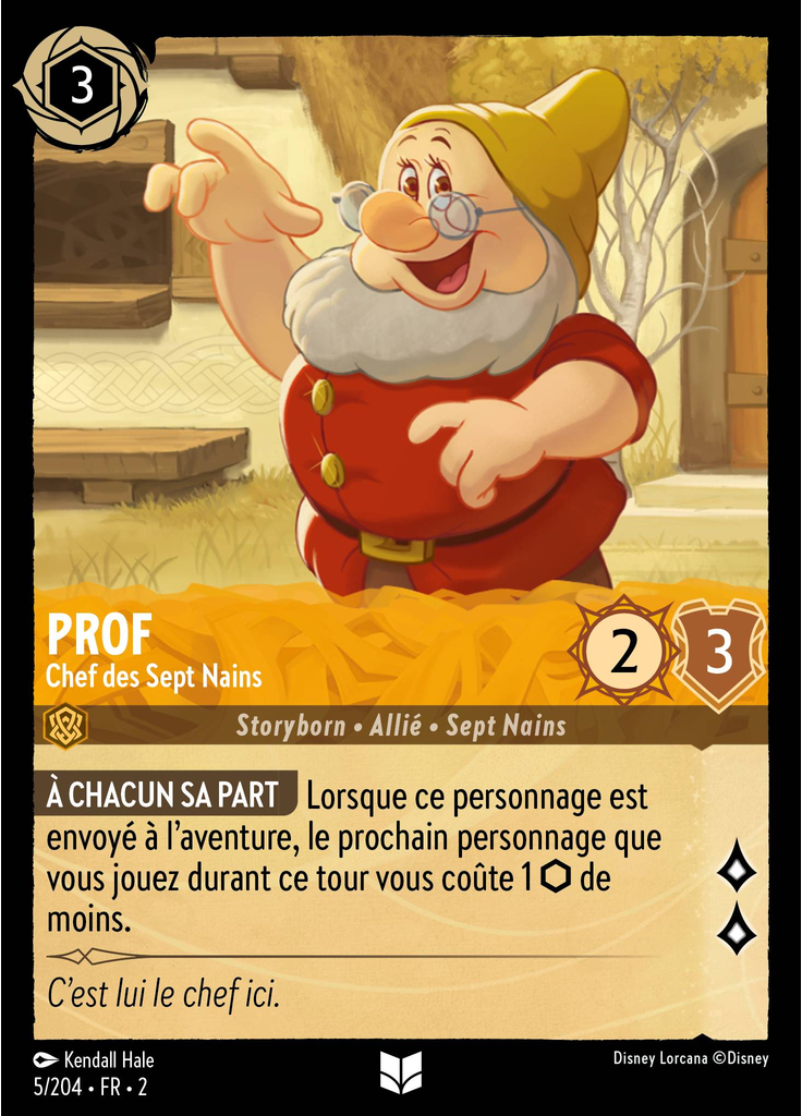 Doc - Leader of the Seven Dwarfs (Foil)
