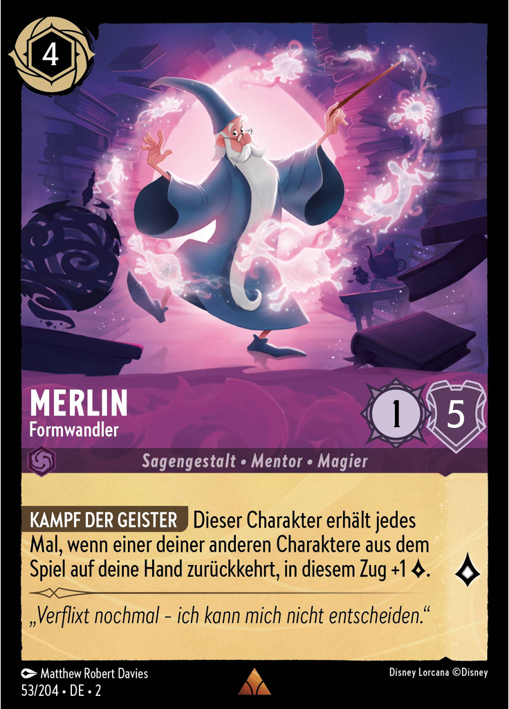Merlin - Shapeshifter (Foil)