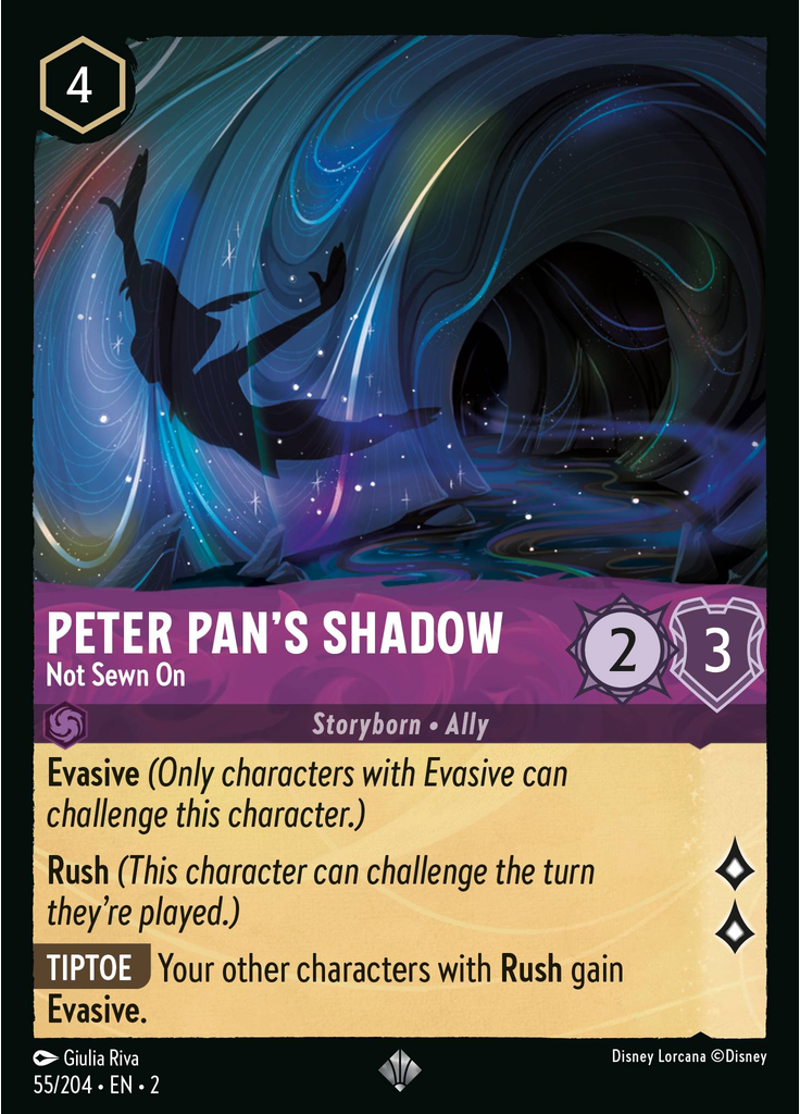 Peter Pan's Shadow - Not Sewn On (Foil)