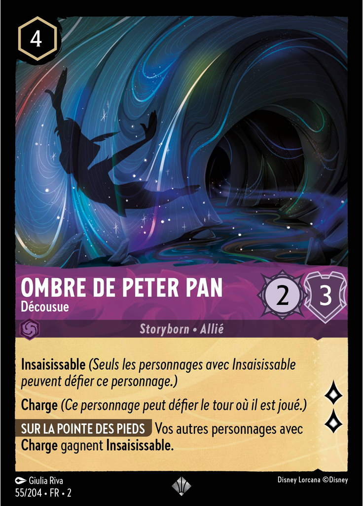 Peter Pan's Shadow - Not Sewn On (Foil)