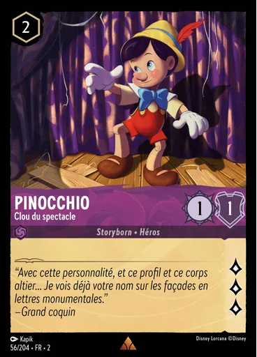 Pinocchio - Star Attraction