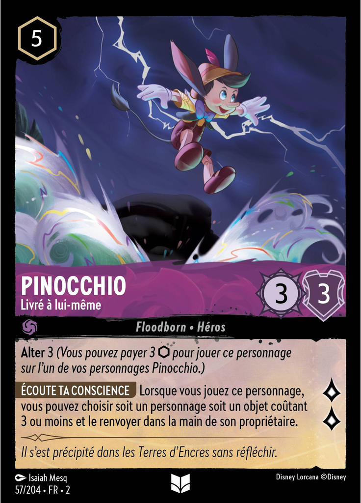 Pinocchio - On the Run (Foil)