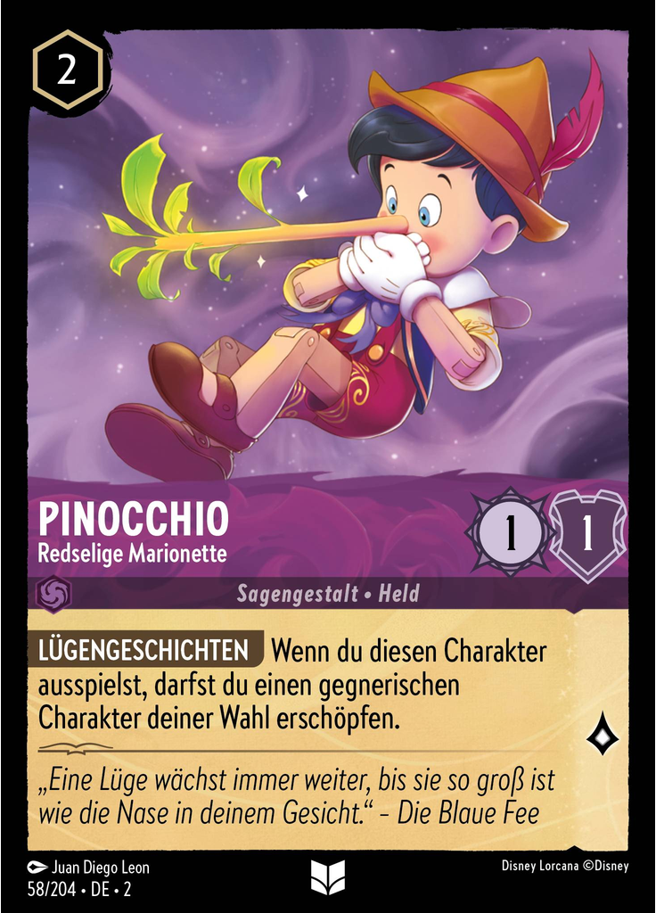 Pinocchio - Talkative Puppet (Foil)