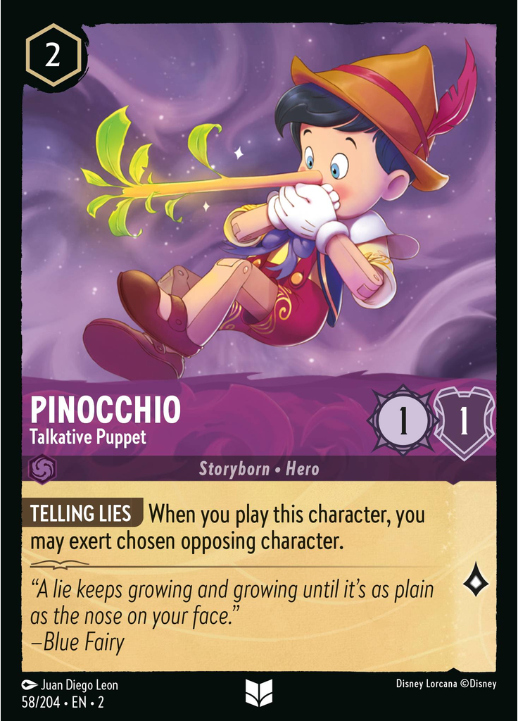 Pinocchio - Talkative Puppet (Foil)