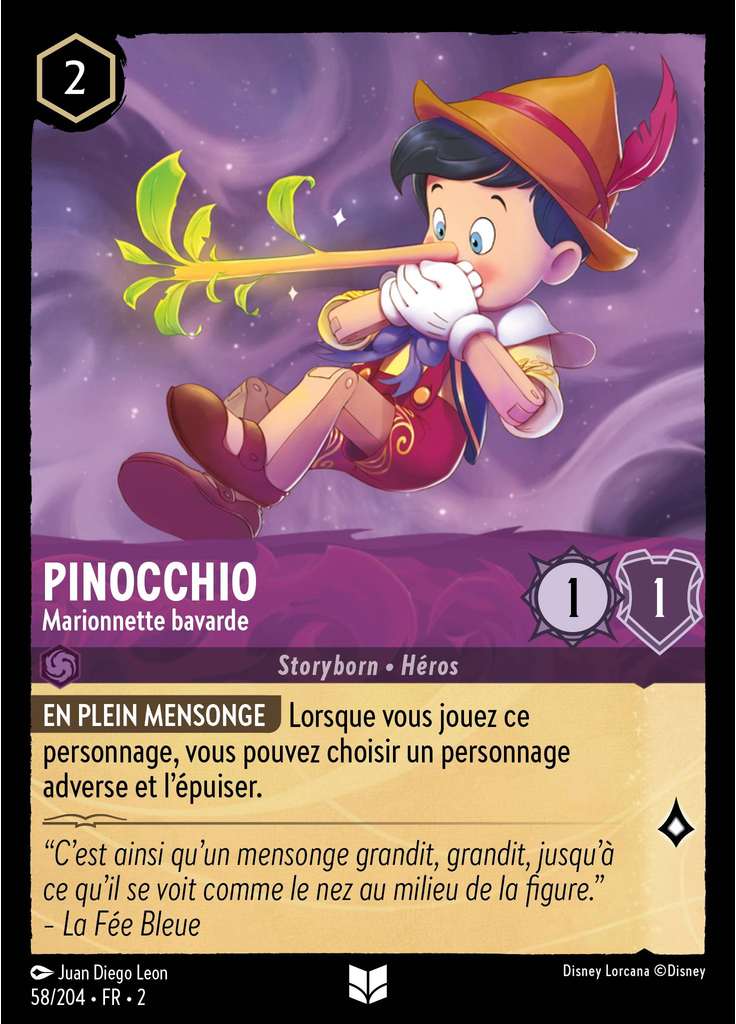 Pinocchio - Talkative Puppet (Foil)