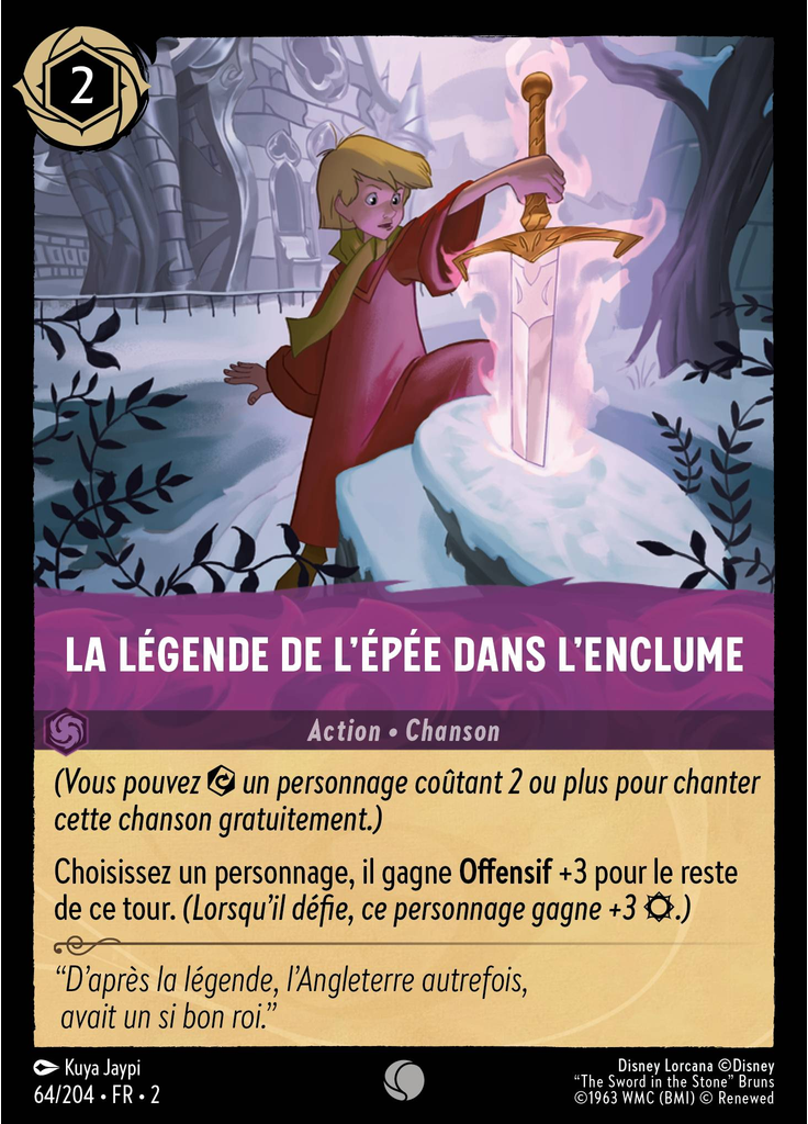 Legend of the Sword in the Stone (Foil)