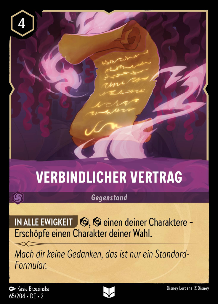 Binding Contract (Foil)