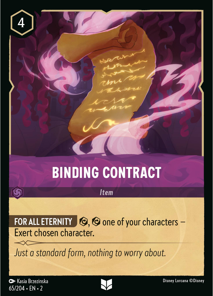 Binding Contract (Foil)