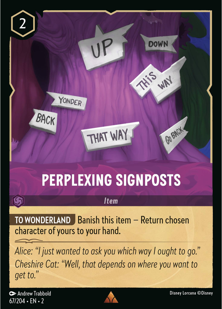 Perplexing Signposts (Foil)