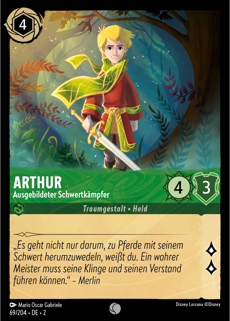Arthur - Trained Swordsman