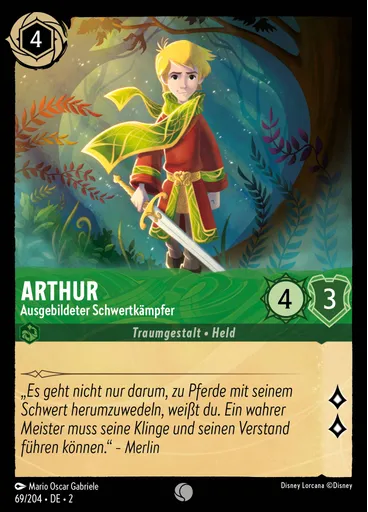 Arthur - Trained Swordsman
