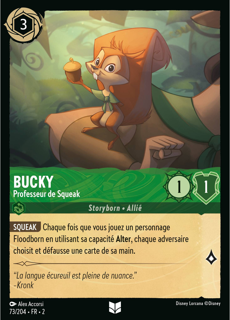 Bucky - Squirrel Squeak Tutor (Foil)