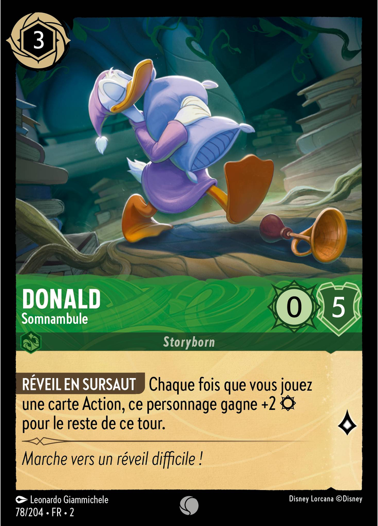 Donald Duck - Sleepwalker (Foil)