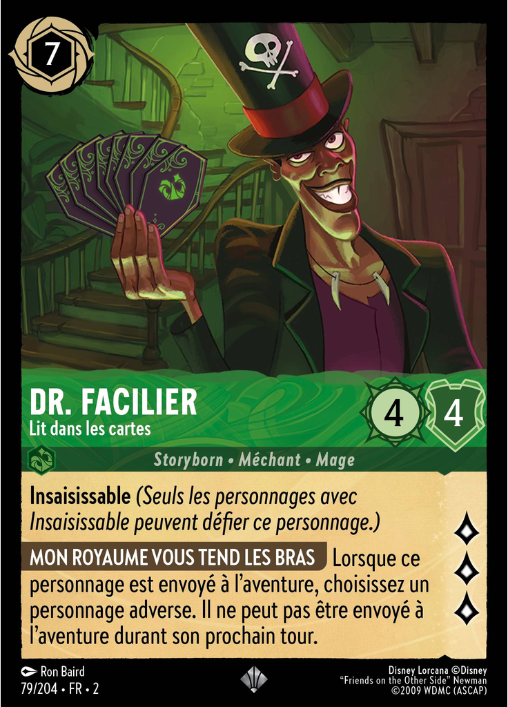 Dr. Facilier - Fortune Teller (Foil)