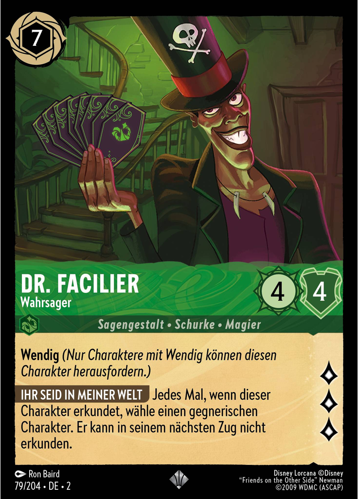 Dr. Facilier - Fortune Teller
