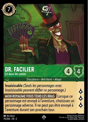 Dr. Facilier - Fortune Teller
