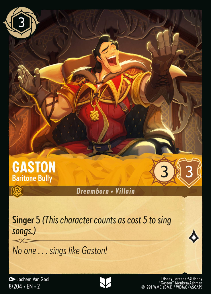 Gaston - Baritone Bully (Foil)