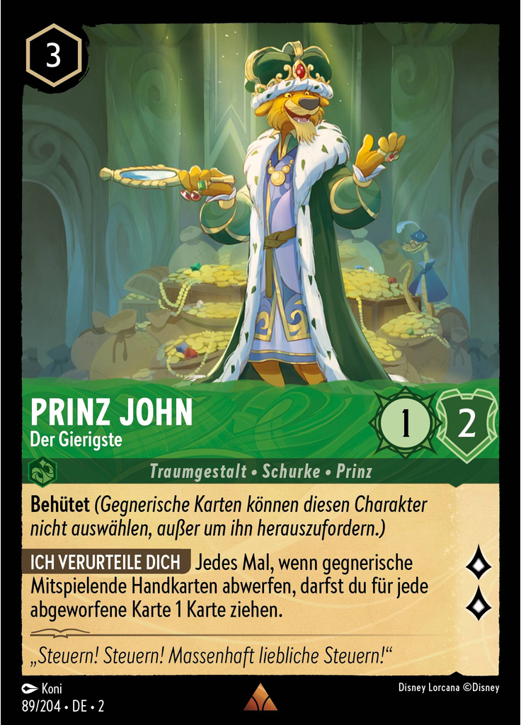 Prince John - Greediest of All