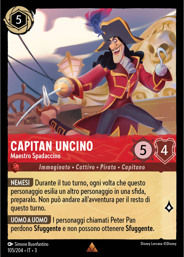 Captain Hook - Master Swordsman (Foil)