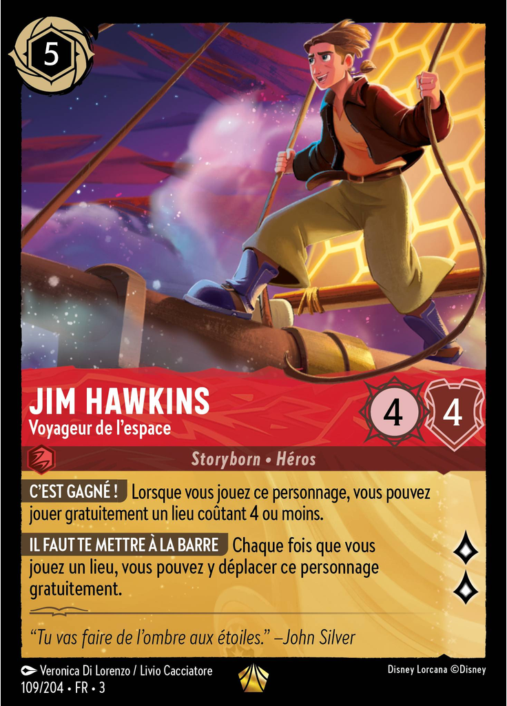 Jim Hawkins - Space Traveler (Foil)