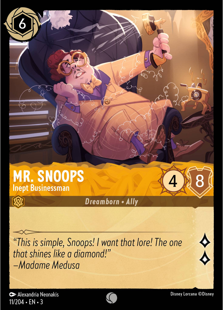 Mr. Snoops - Inept Businessman (Foil)