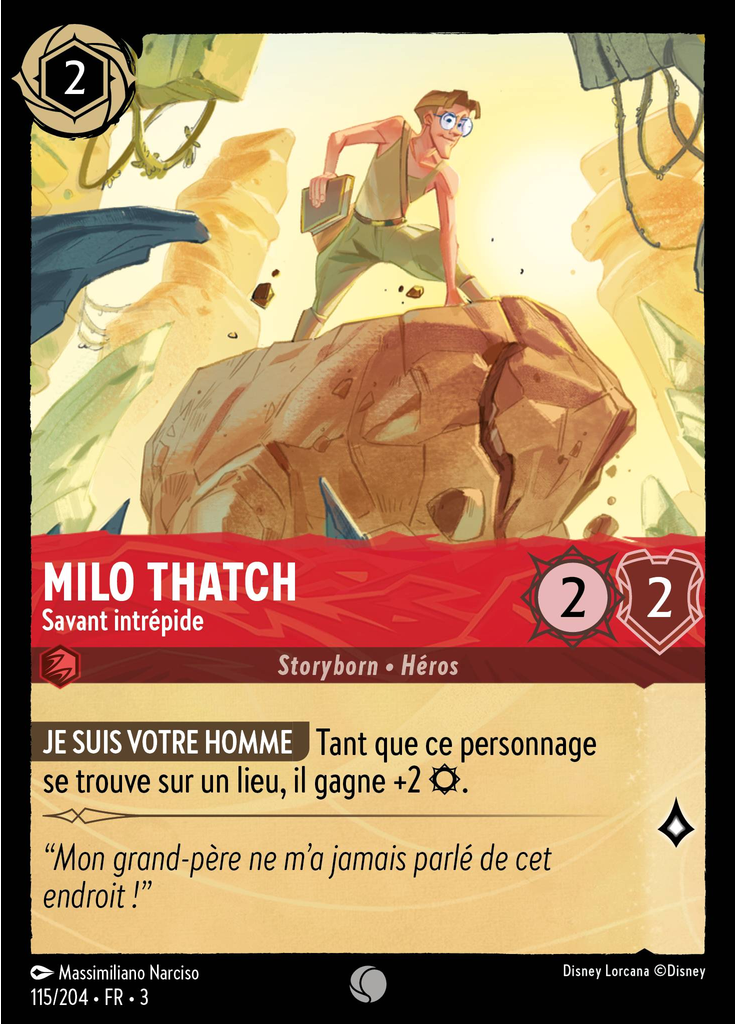 Milo Thatch - Spirited Scholar (Foil)