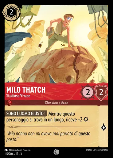 Milo Thatch - Spirited Scholar