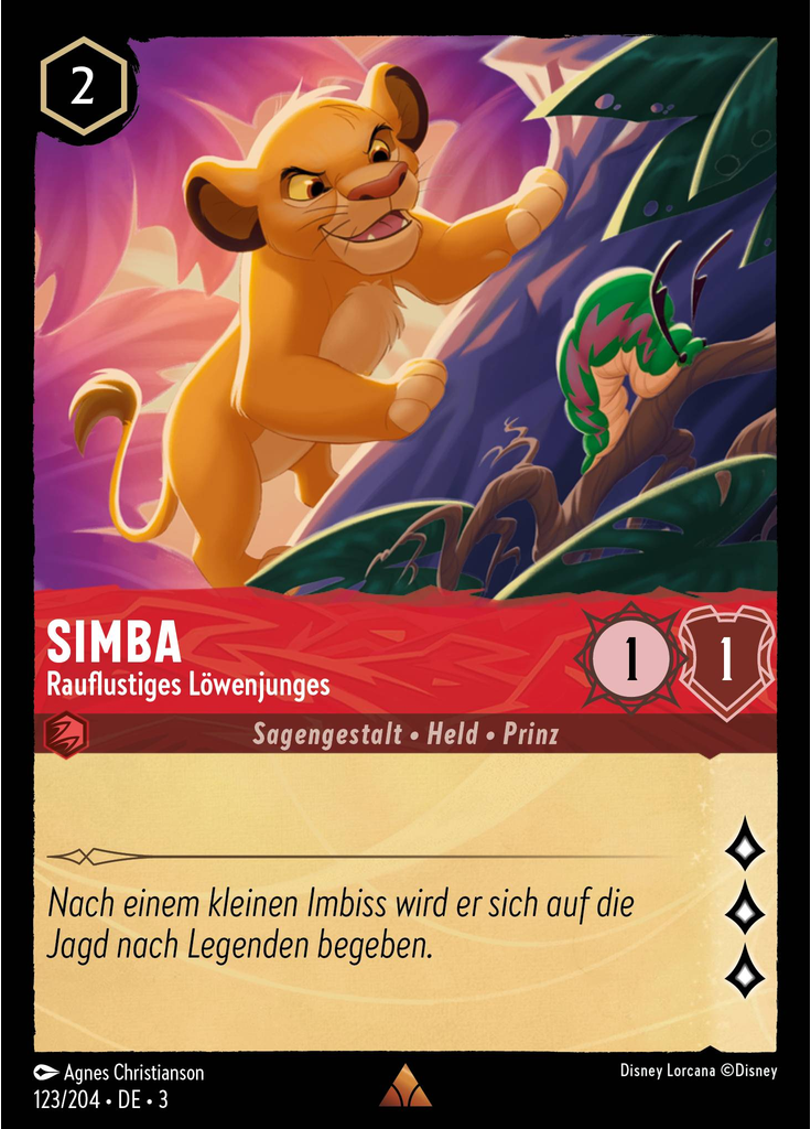 Simba - Scrappy Cub