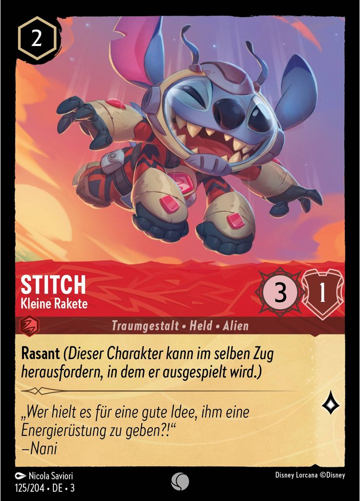 Stitch - Little Rocket