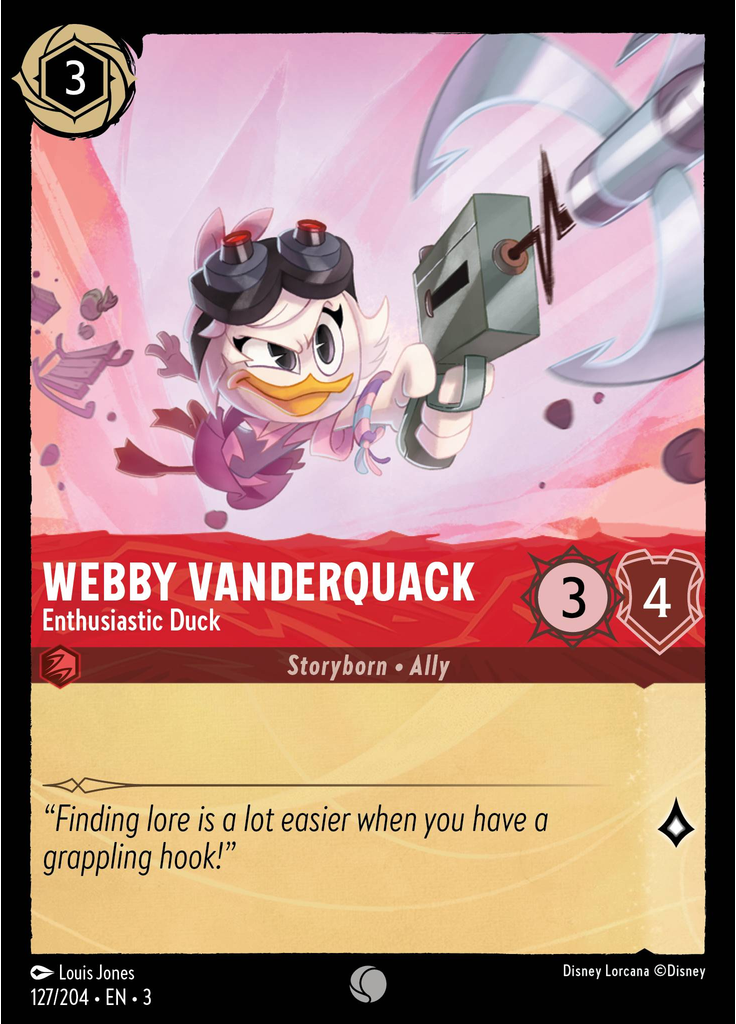Webby Vanderquack - Enthusiastic Duck (Foil)
