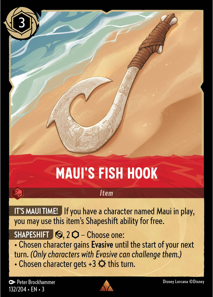 Maui's Fish Hook (Foil)