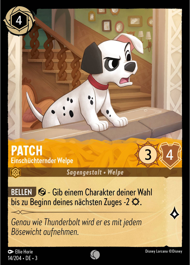 Patch - Intimidating Pup