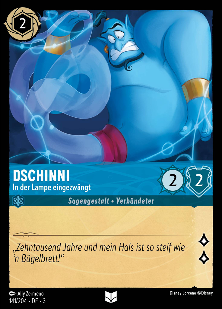 Genie - Cramped in the Lamp (Foil)