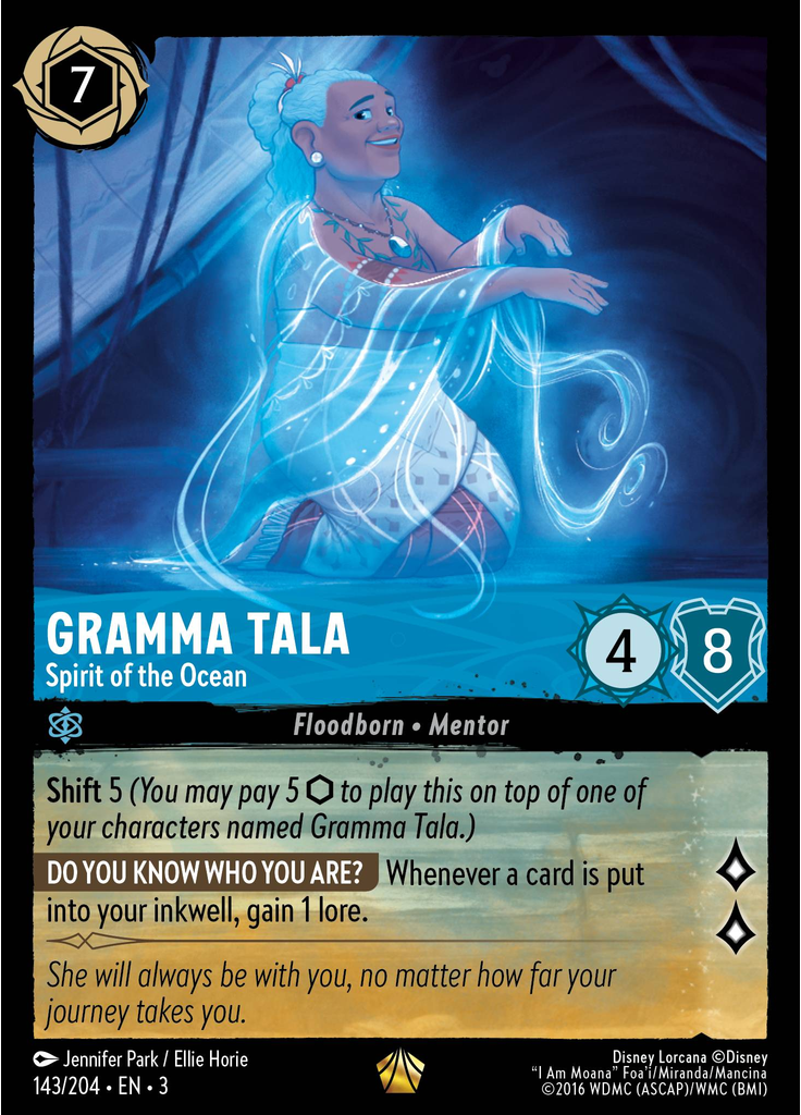 Gramma Tala - Spirit of the Ocean (Foil)
