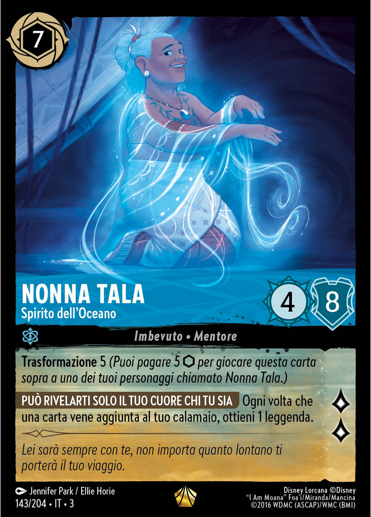Gramma Tala - Spirit of the Ocean (Foil)