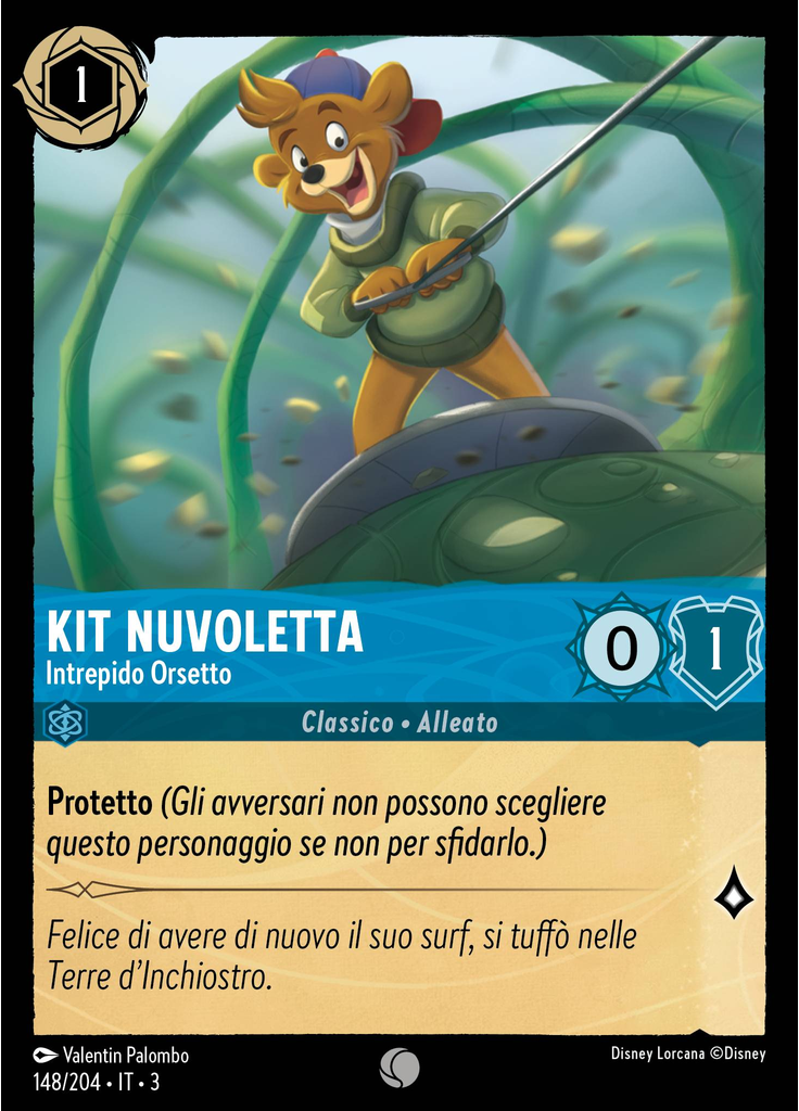 Kit Cloudkicker - Spunky Bear Cub (Foil)