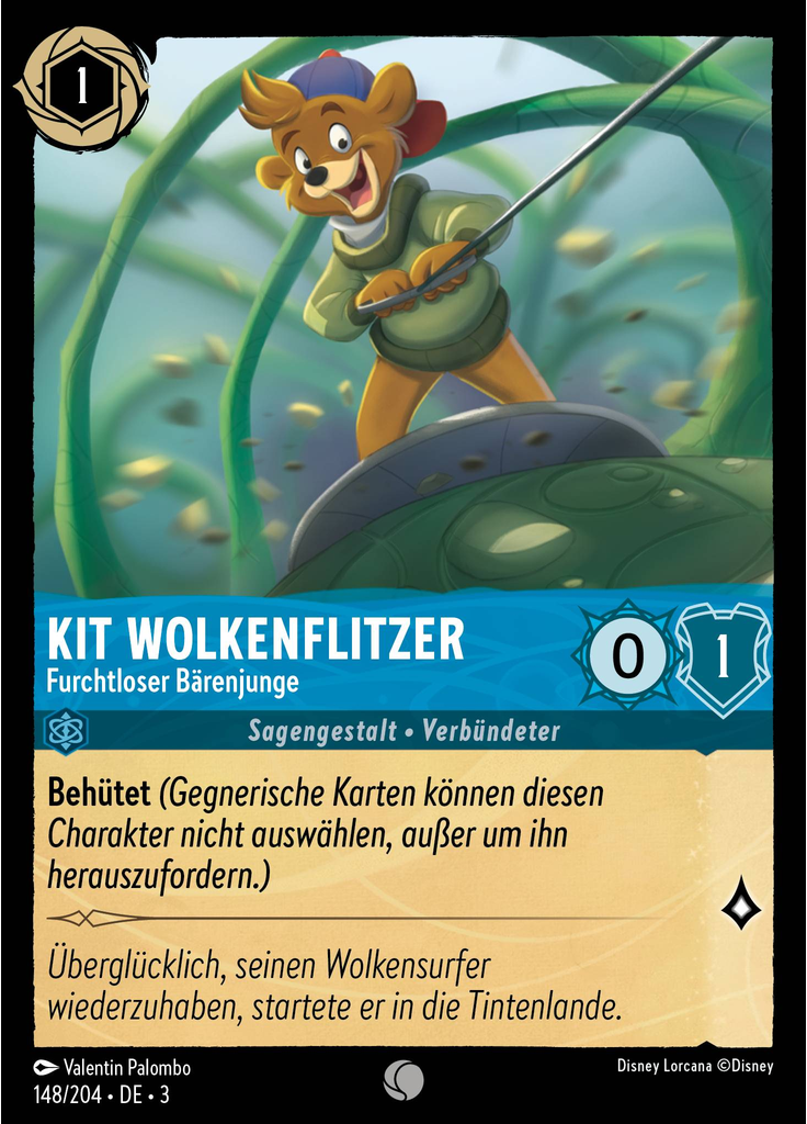 Kit Cloudkicker - Spunky Bear Cub
