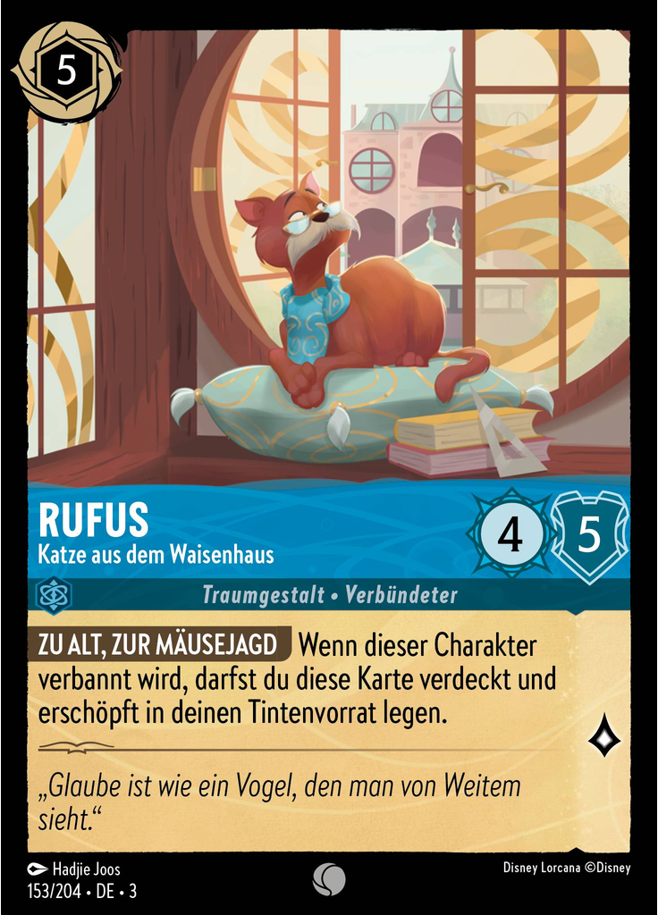 Rufus - Orphanage Cat (Foil)