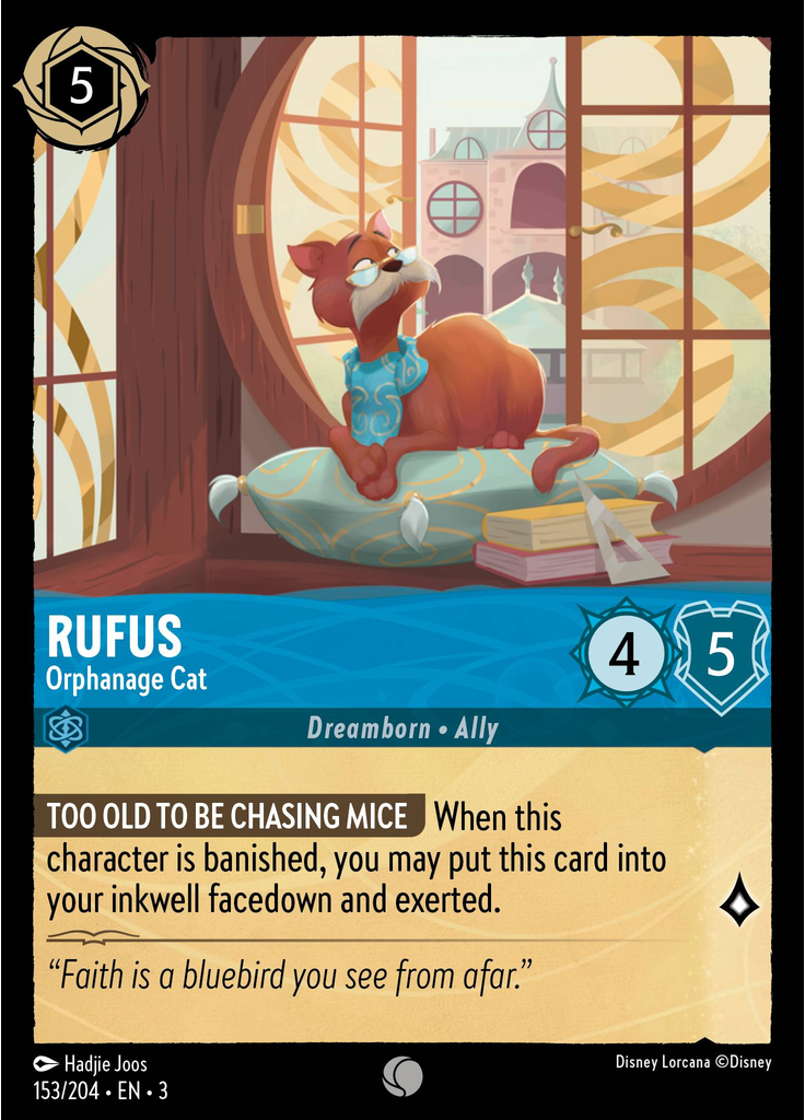 Rufus - Orphanage Cat (Foil)