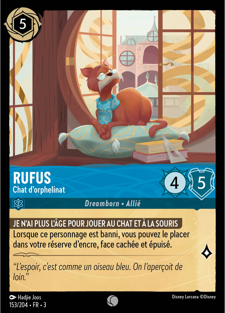 Rufus - Orphanage Cat (Foil)
