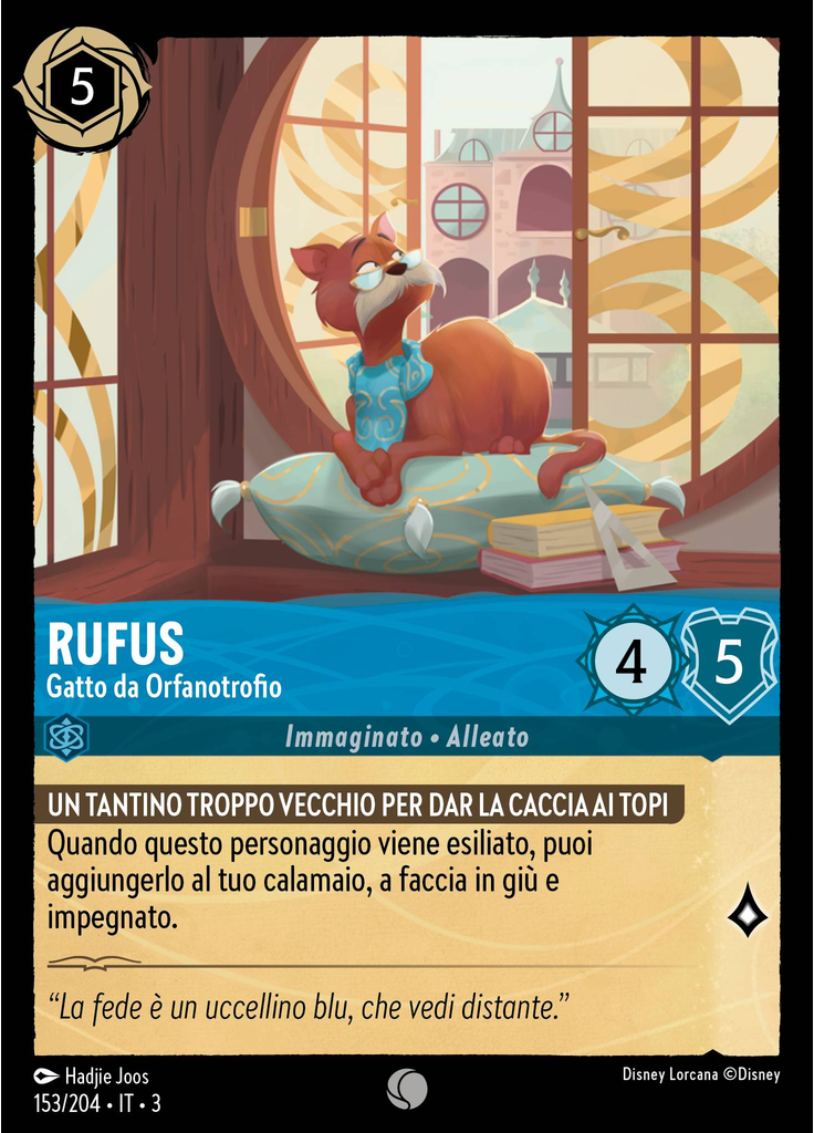 Rufus - Orphanage Cat (Foil)