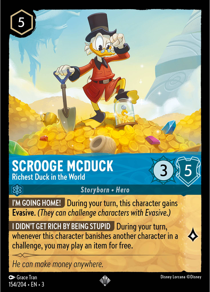 Scrooge McDuck - Richest Duck in the World (Foil)