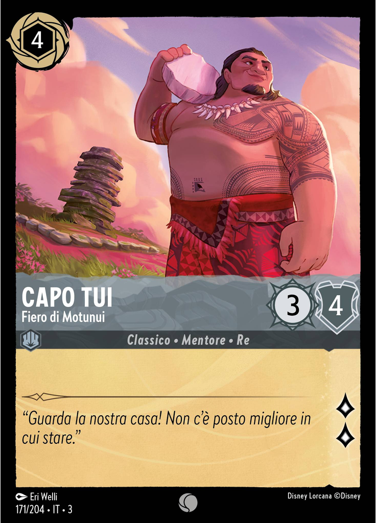 Chief Tui - Proud of Motunui (Foil)