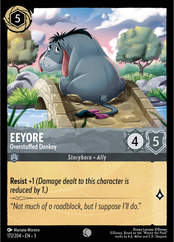 Eeyore - Overstuffed Donkey (Foil)