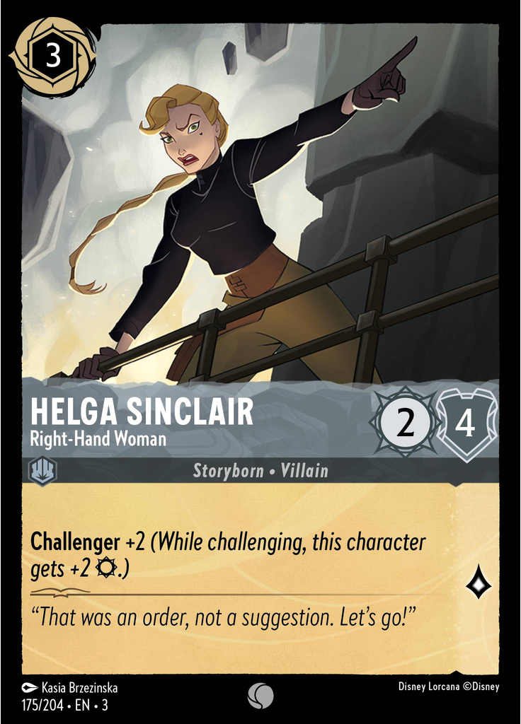 Helga Sinclair - Right-Hand Woman (Foil)