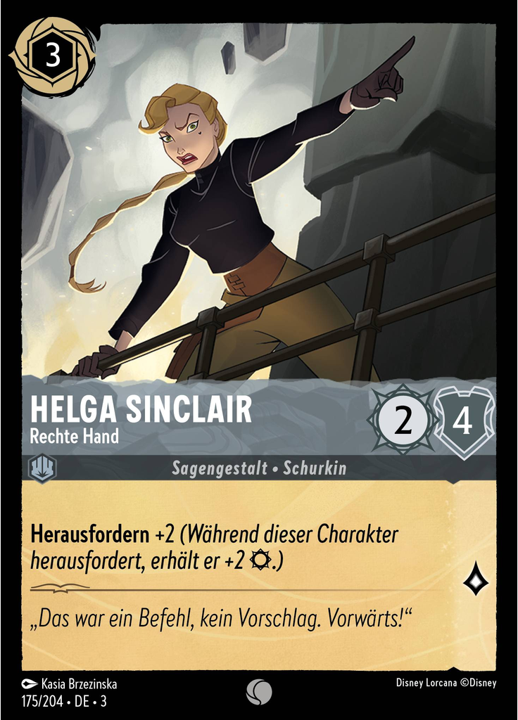 Helga Sinclair - Right-Hand Woman