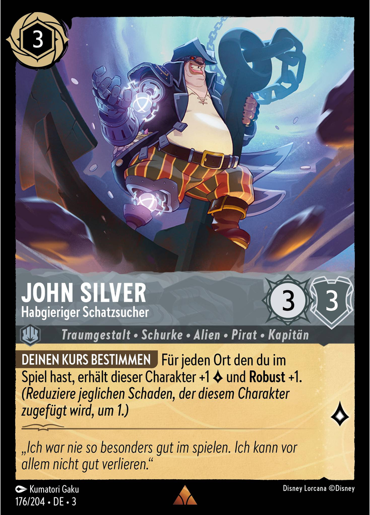 John Silver - Greedy Treasure Seeker (Foil)
