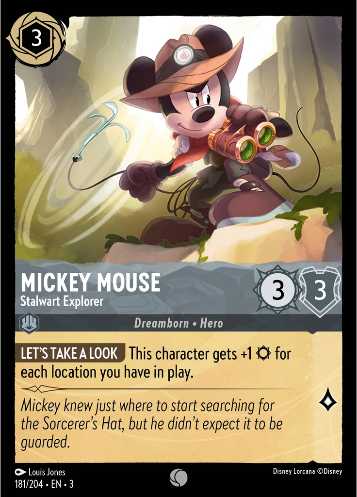 Mickey Mouse - Stalwart Explorer (Foil)